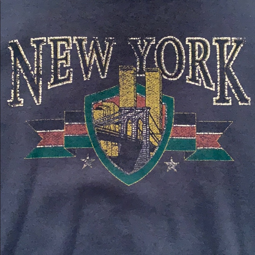 New York Vintage Wilson crewneck sweatshirt